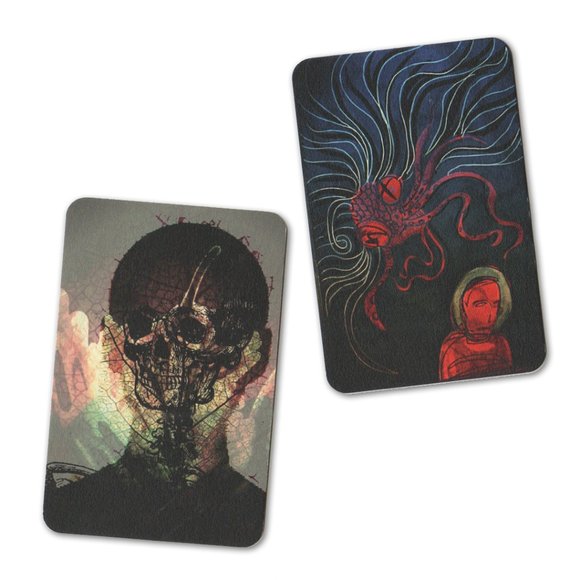 Illustrations & Drawings set of ( 2 ) cards | ART TAROT CARDS ILLUSTRATION DRAW - Picture 1 of 4